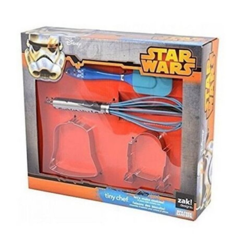 Star Wars Tiny Chef Baking Set Darth Vader and R2D2 Cookies